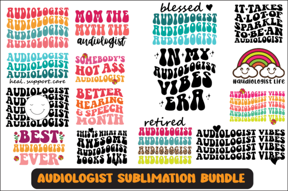 Audiologist SVG Sublimation Bundle