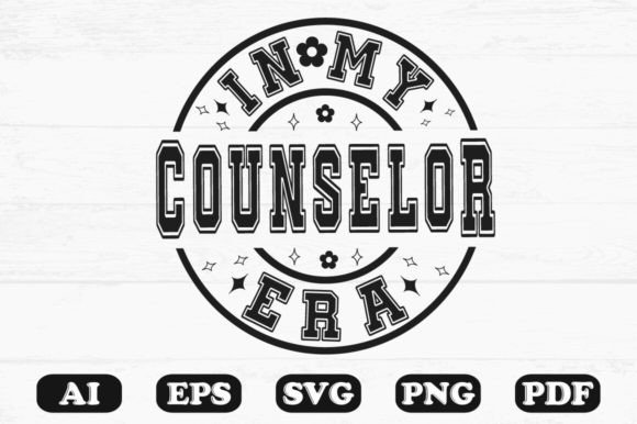 In My Counselor Era: Graphics for Crafts Branding